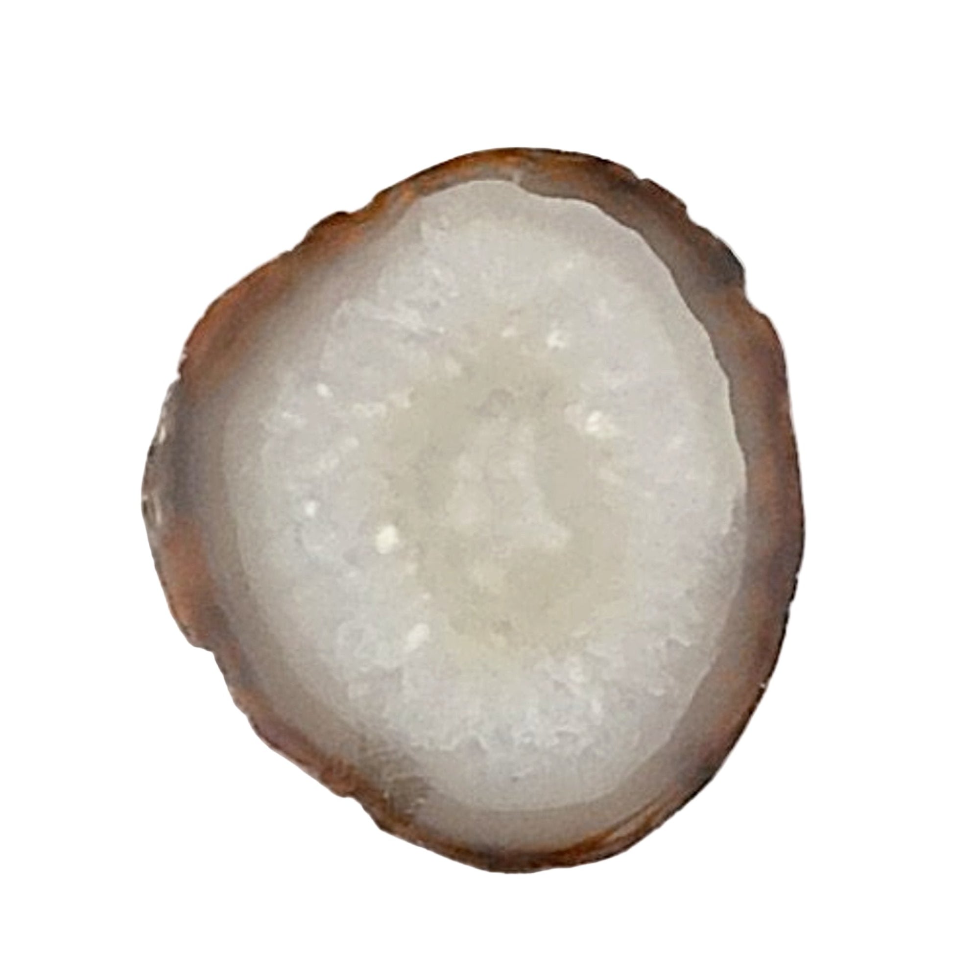 Brown or Natural Agate Slices 4 Inches - New Earth Gifts 