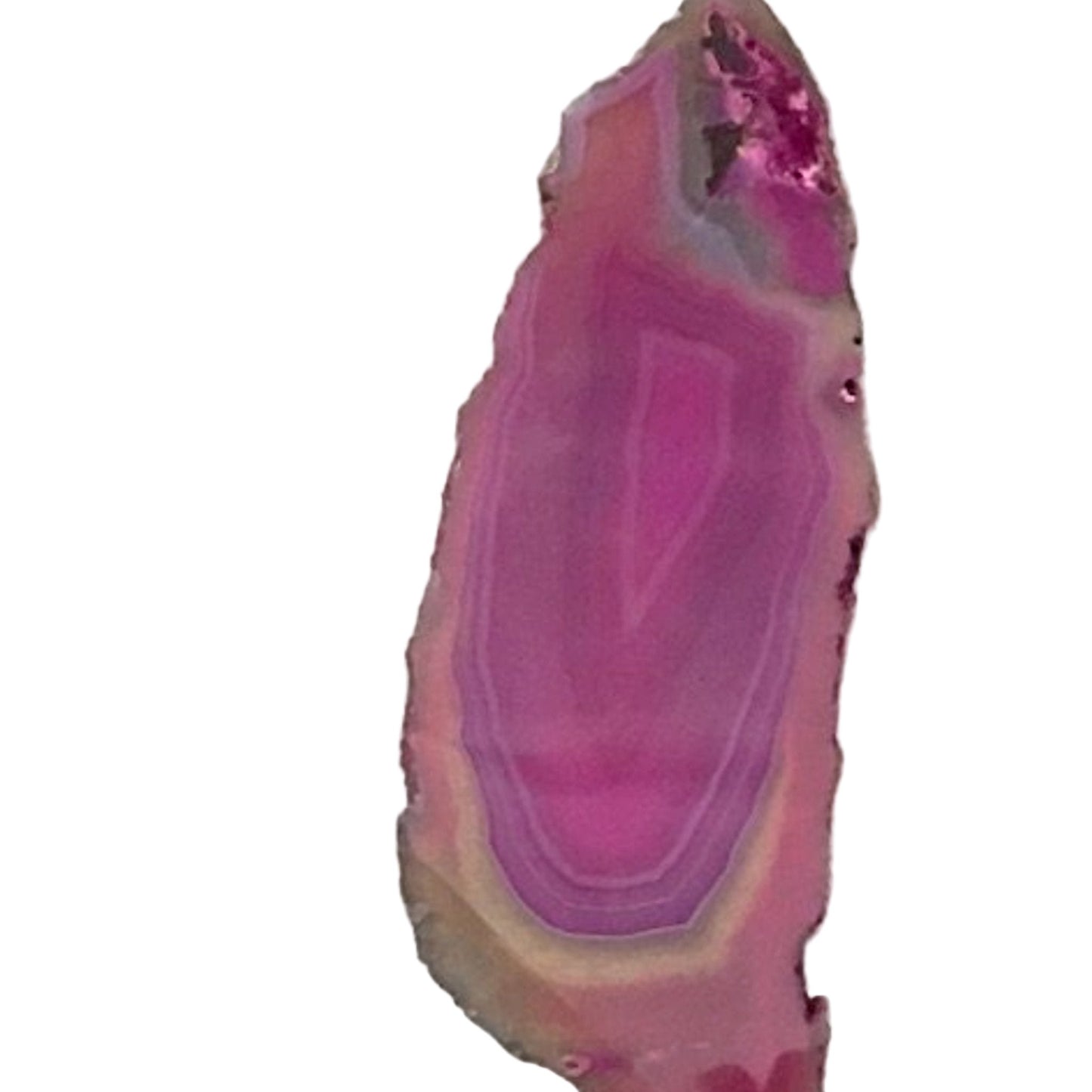 Pink Agate Slices 4 Inches - New Earth Gifts 