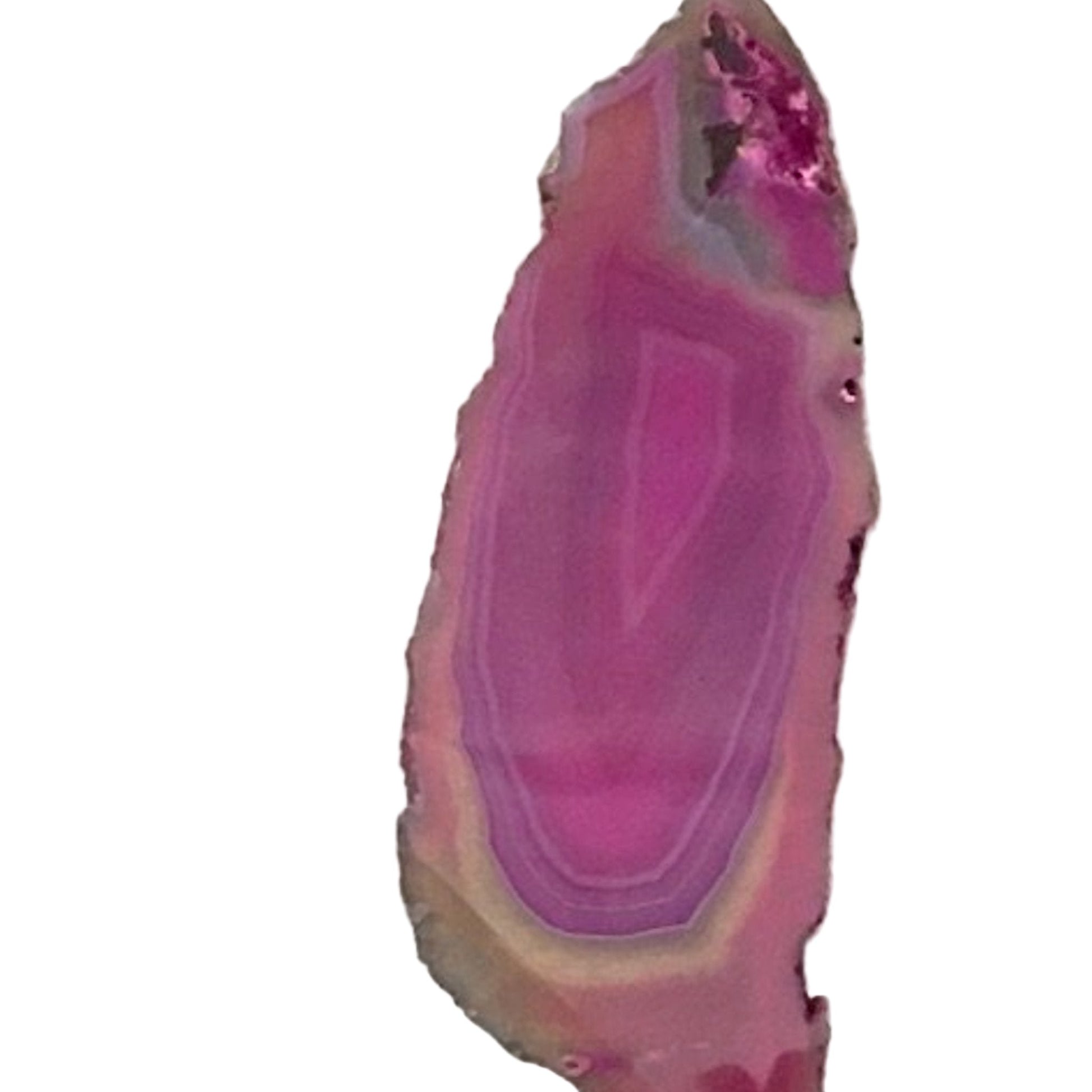 Pink Agate Slices 4 Inches - New Earth Gifts 
