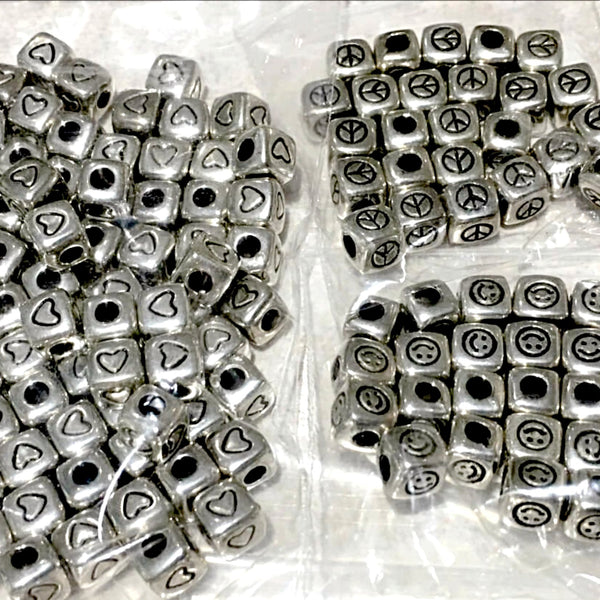 7mm Cube Beads - New Earth Gifts