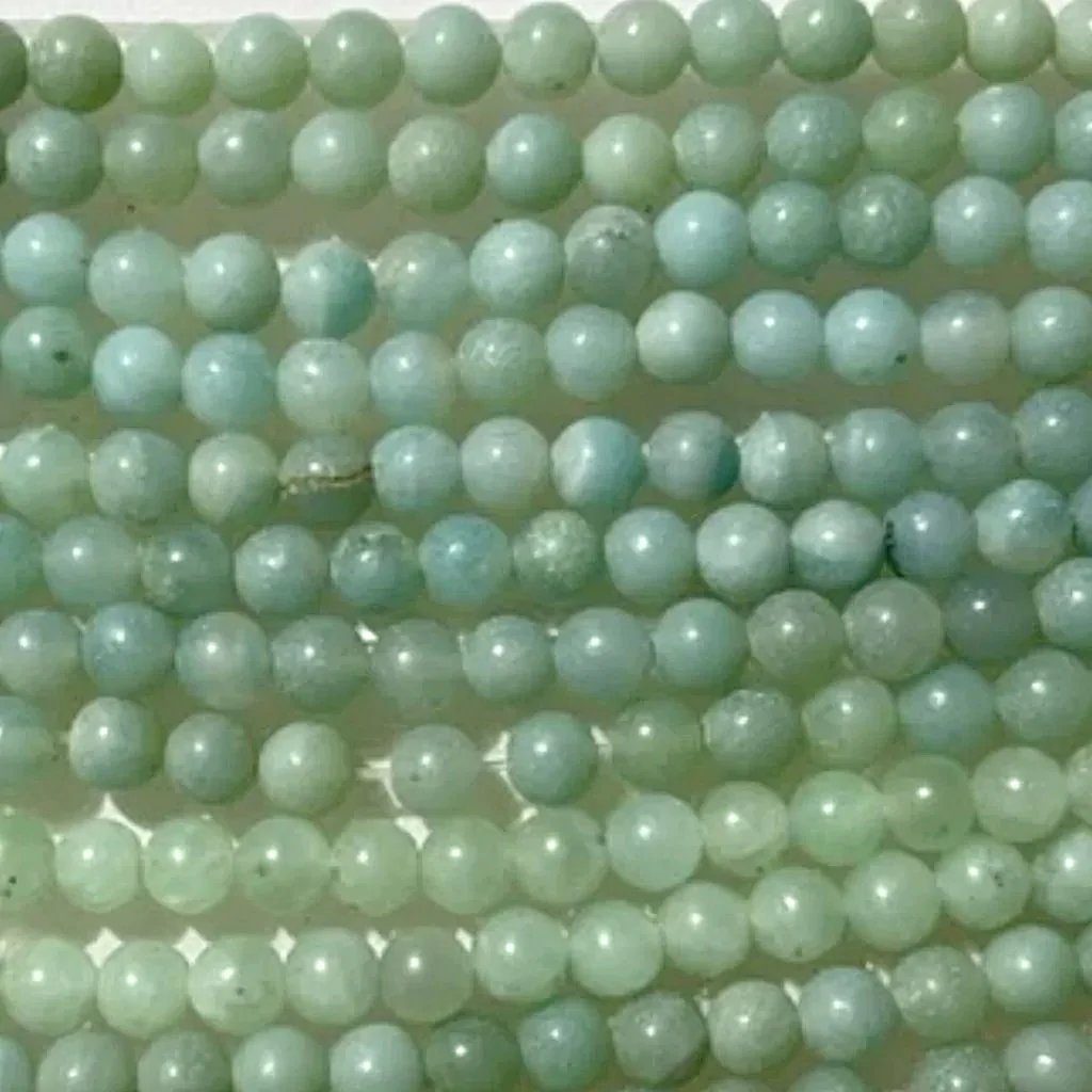 amazonite beads - new earth gifts