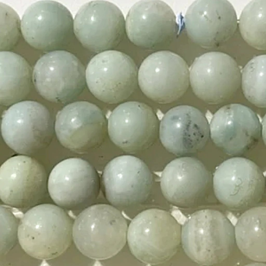 Amazonite Round Beads Natural Amazonite
