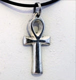 Ankh Cross Silver Plate Pendants - New Earth Gifts