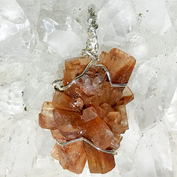 Aragonite Star Pendants - New Earth Gifts