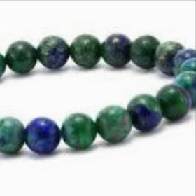 Azurite Power Bracelet for Openness to Change-8mm - New Earth Gifts