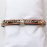 Leather Bangle Bracelets - New Earth Gifts