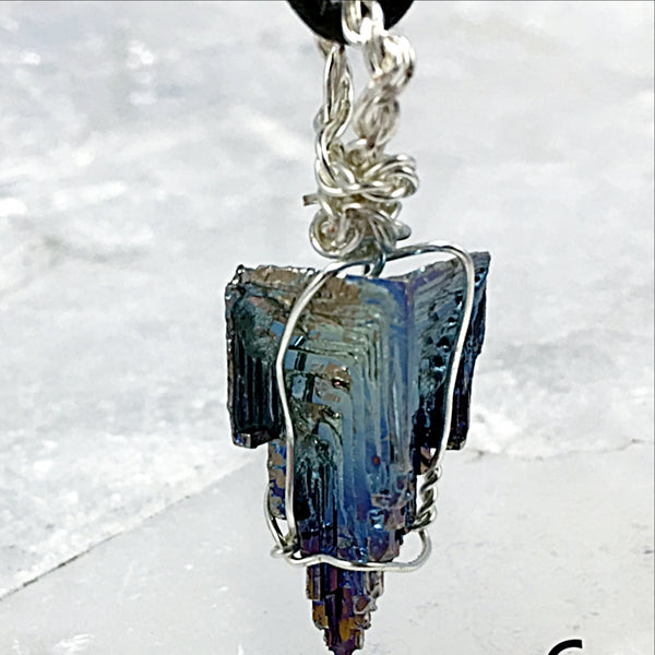 bismuth pendant - new earth gifts