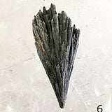 Black Kyanite Raw Blade Specimens | New Earth Gifts