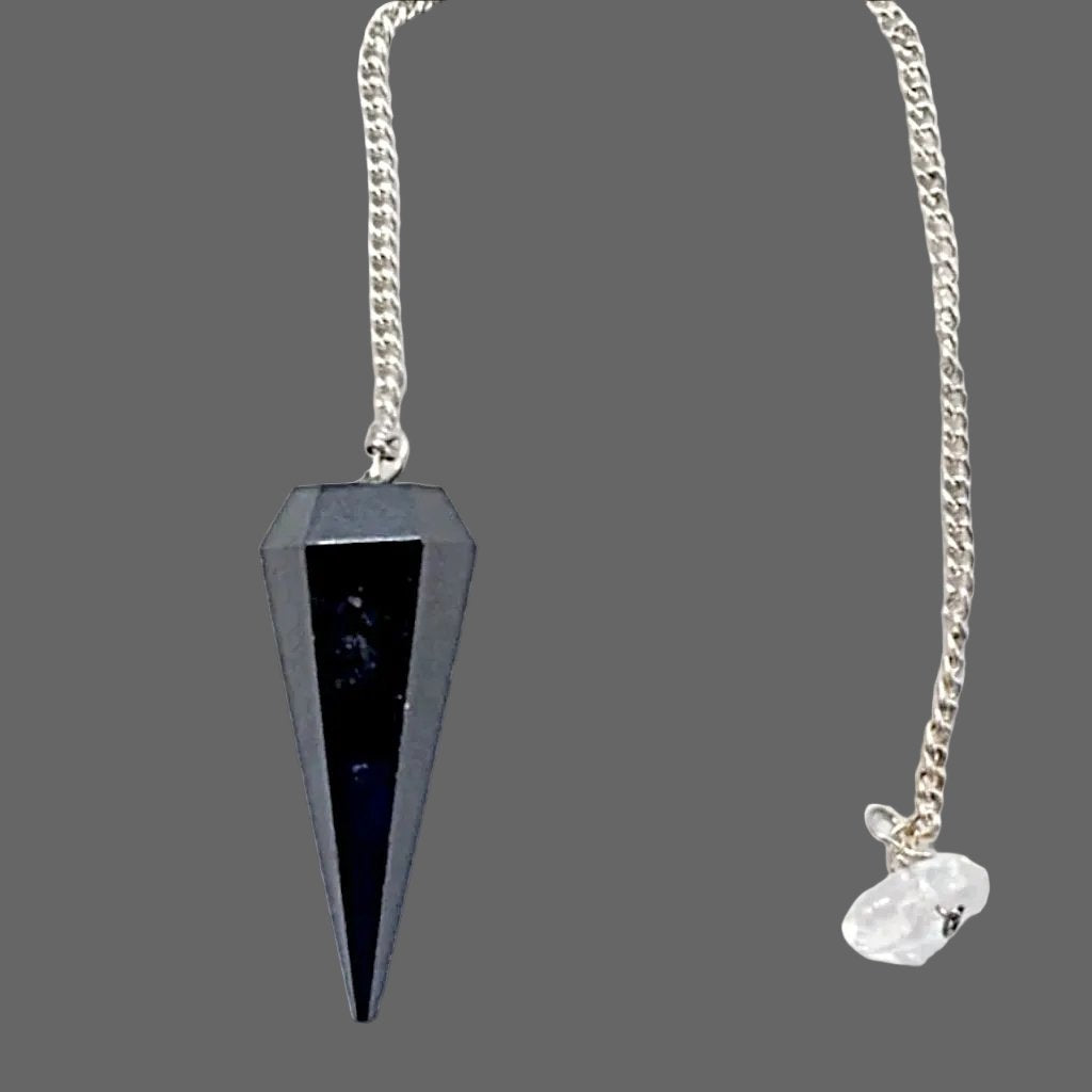 Blackstone Faceted Pendulum | New Earth Gifts