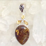 Bronzite Teardrop Pendant - New Earth Gifts