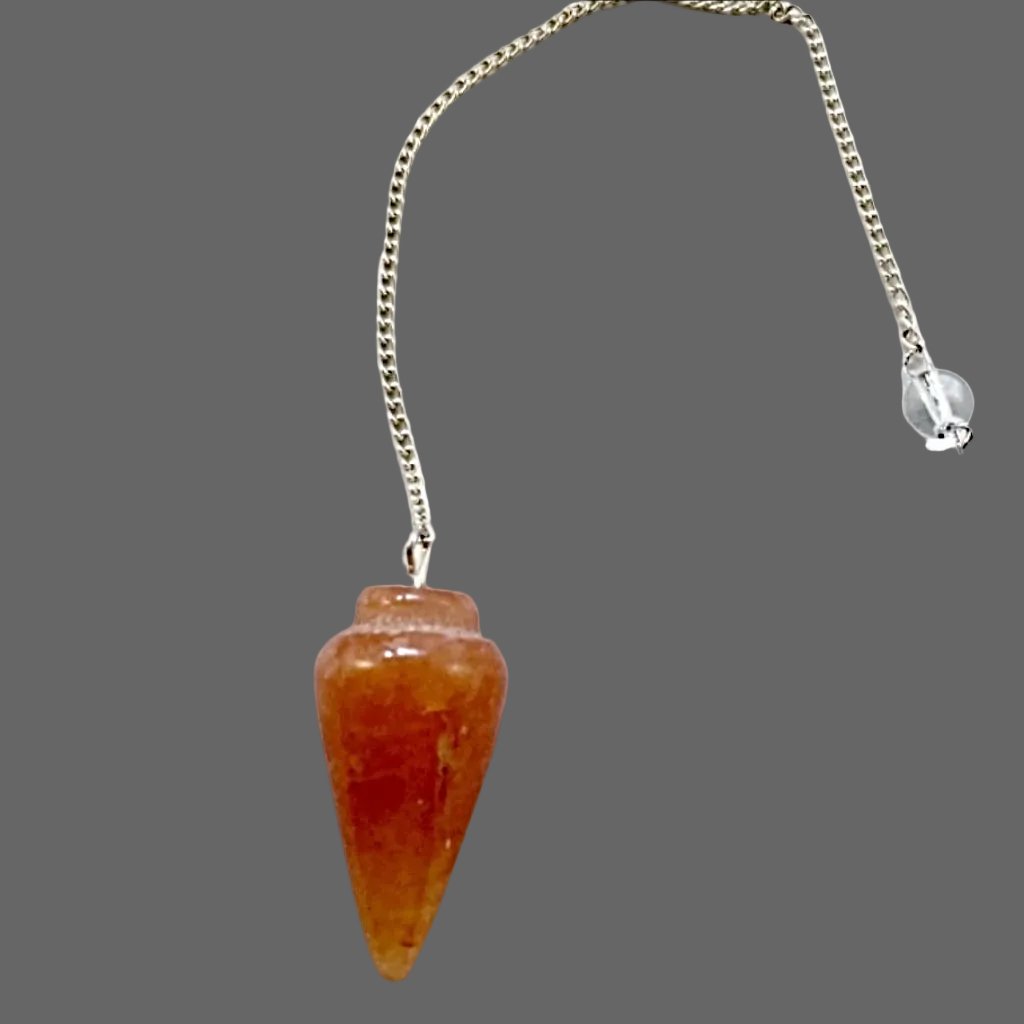 Carnelian Cone Pendulum - New Earth Gifts