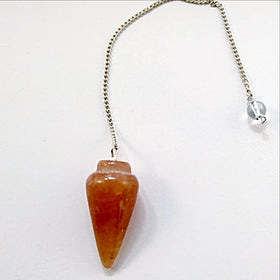 Carnelian Cone Pendulum - New Earth Gifts