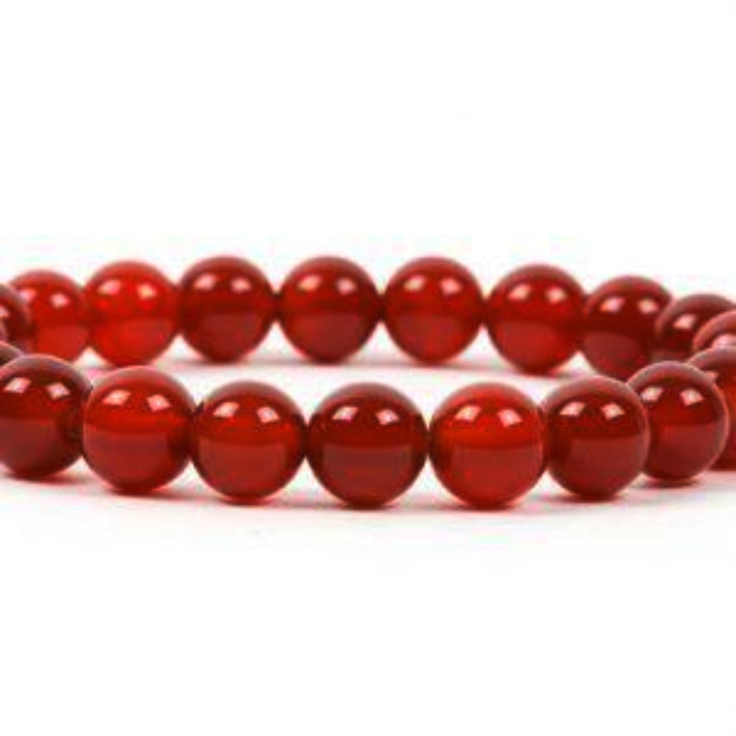 Carnelian Power Bracelet for Creativity and Vitality-6mm - New Earth Gifts