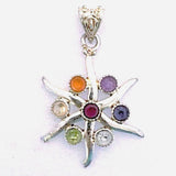 Starfish Chakra Gemstone Pendant - New Earth Gifts