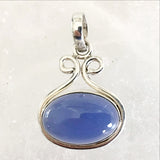 Chalcedony Sterling Silver Pendant | New Earth Gifts