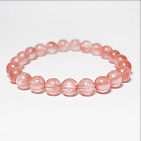 cherry quartz bracelet - new earth gifts