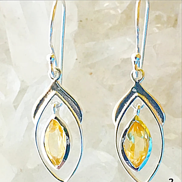 Citrine Earrings - New Earth Gifts