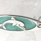 Dolphin Surfboard Pendant | New Earth Gifts