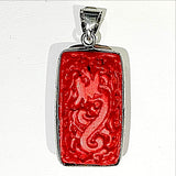 Cinnabar Dragon Pendant - new earth gifts