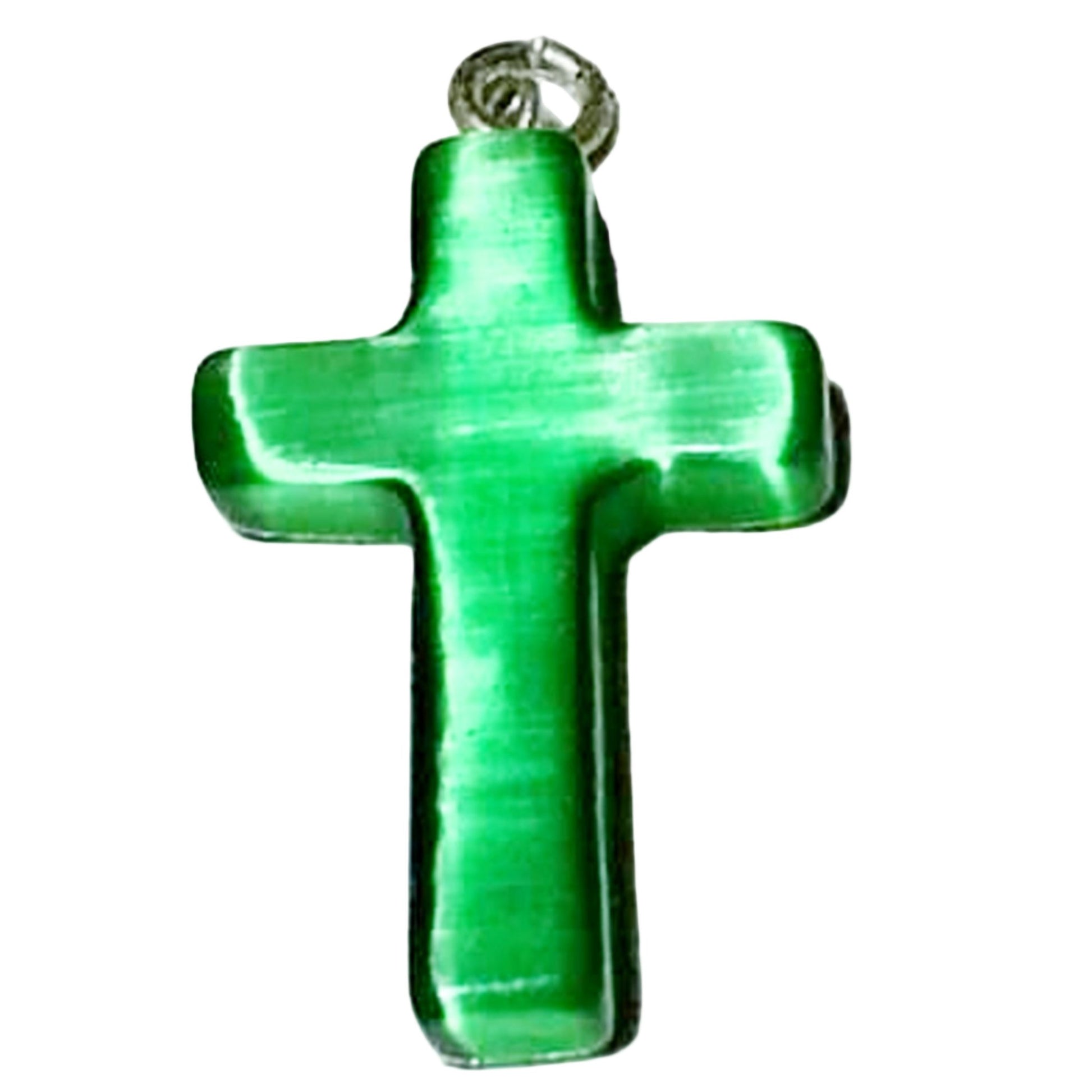 Fiber Optic Cross Pendant - New Earth Gifts