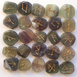 Fluorite Rune Stones | New Earth Gifts