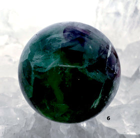  Fluorite 40mm Spheres