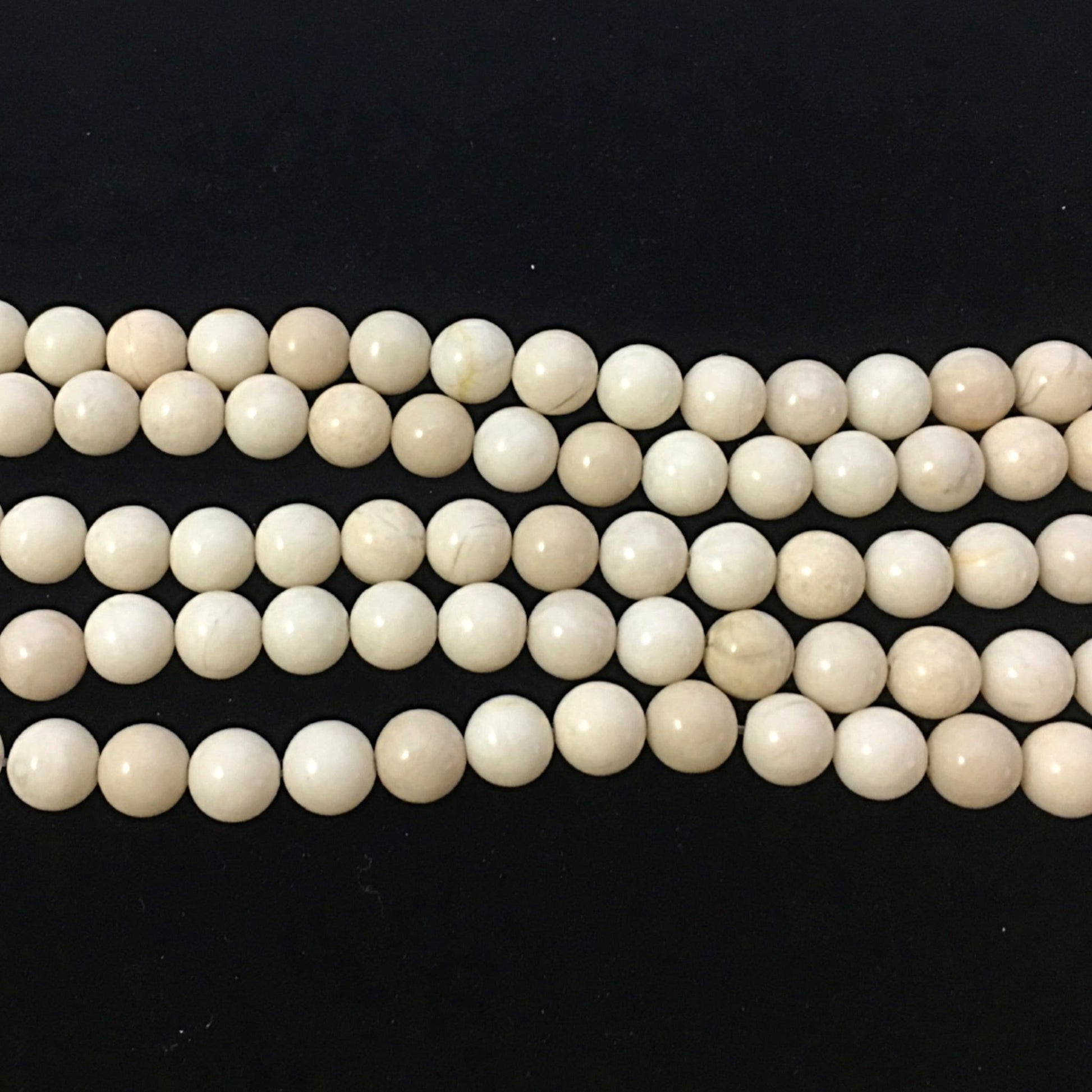 Fossil Gemstone 8mm Beads - New Earth Gifts