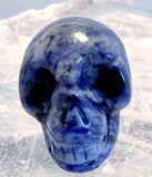 Gemstone Sodalite Skull 40mm - New Earth Gifts