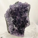 Amethyst Uruguayan Cluster on Cut Base 20 oz - new earth gifts