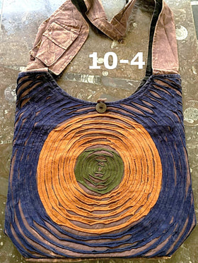 Cross Body Shoulder Bag with Universal Energy Symbol - New Earth Gifts