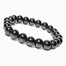 Hematite Power Bracelet for Circulation and Stimulation-8mm - New Earth Gifts