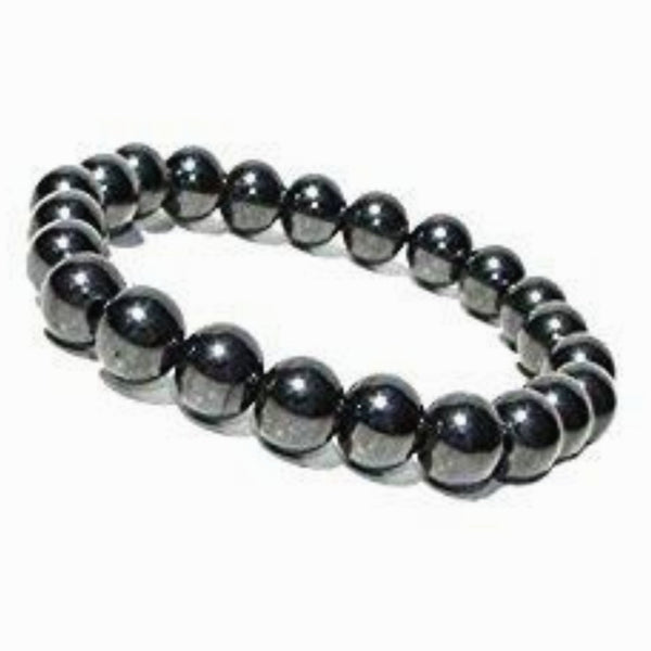 Hematite Power Bracelet for Circulation and Stimulation-6mm - New Earth Gifts