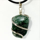 Ocean Jasper Spiral Wire Pendant | New Earth Gift