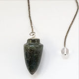 Labradorite Cone Pendulum - New Earth Gifts