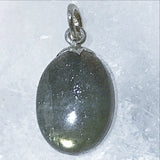 Labradorite Oval Pendant with Sterling Bail | New Earth Gifts