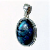 Deep Blue Labradorite Sterling Silver Pendants - New Earth Gifts and Beads