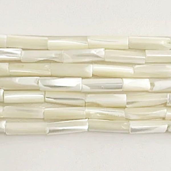 Mother of Pearl Tube Beads - new earth gifts