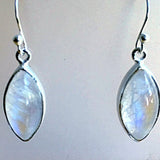 Rainbow Moonstone Marquis Style Earrings | New Earth Gift