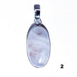 Rainbow Moonstone Oval Pendants 40mm - New Earth Gifts