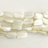 Mother of Pearl Beads Irregular Rectangle | New Earth Gifts