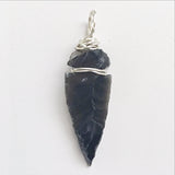 obsidian pendant - new earth gifts