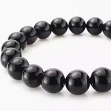 Obsidian Power Bracelet for Confidence and Protection-6mm - New Earth Gifts