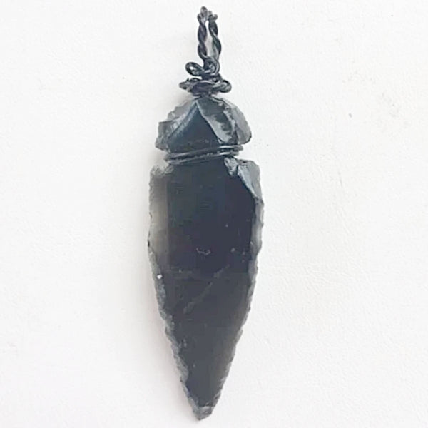 obsidian pendant - new earth gifts