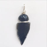Obsidian Arrow Pendant | New Earth Gifts