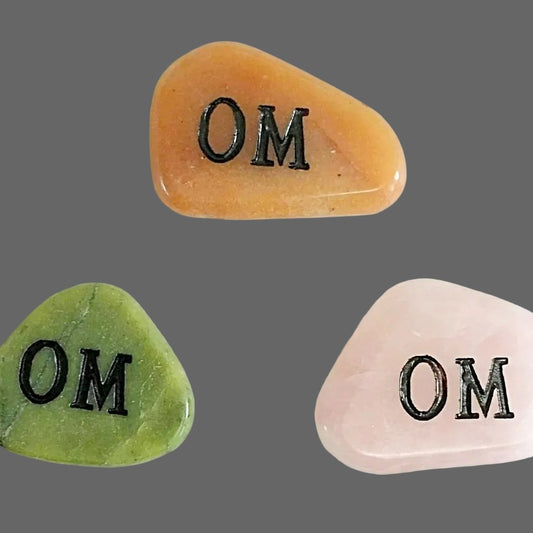 Om Pocket Stones - New Earth Gifts