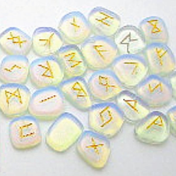 Opalite Rune Stones | New Earth Gifts