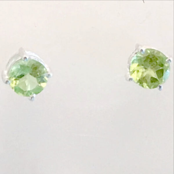 Peridot Stud Earrings - New Earth Gifts