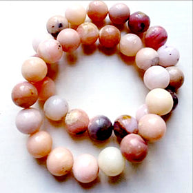 Pink Opal Power Bracelet - Peruvian Pink Opal for Inspiration-9mm | New Earth Gifts