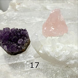 Healing Amethyst, Rose Quartz, Crystal Quartz - New Earth Gifts