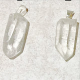 quartz natural point pendant - new earth gifts